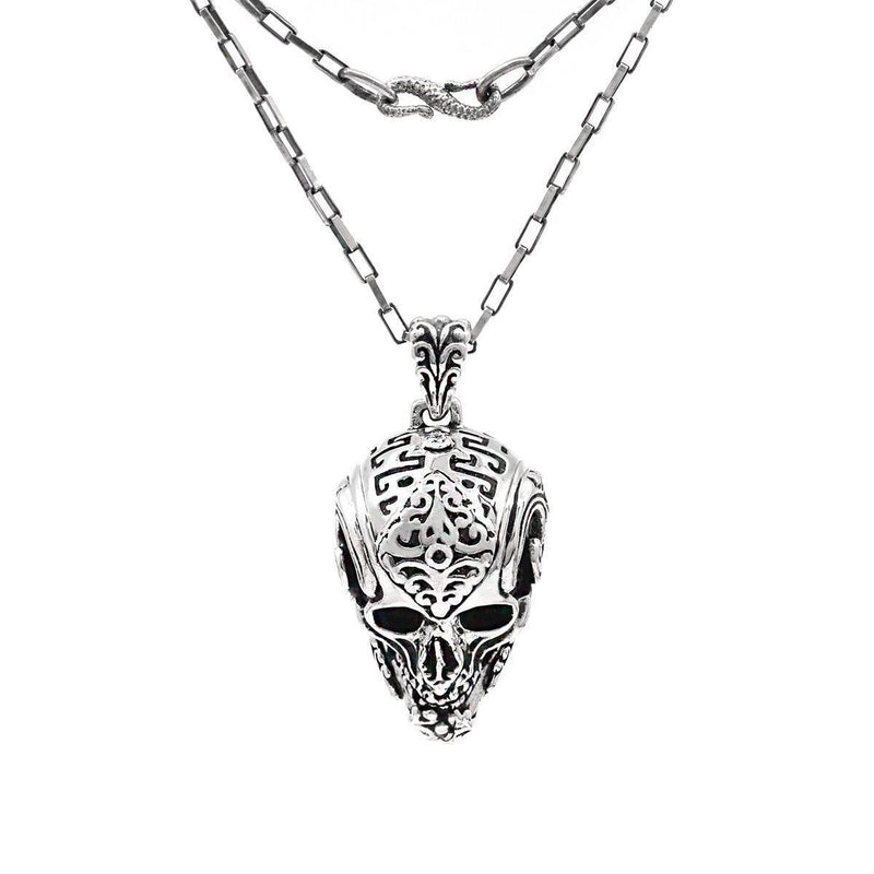 "mini Kapala" solid silver - judicael_sacred_skulls