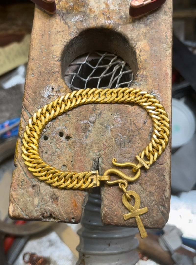 Medieval 24k gold bracelet