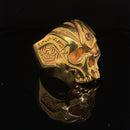 Antigravity ring 24k gold vermeille