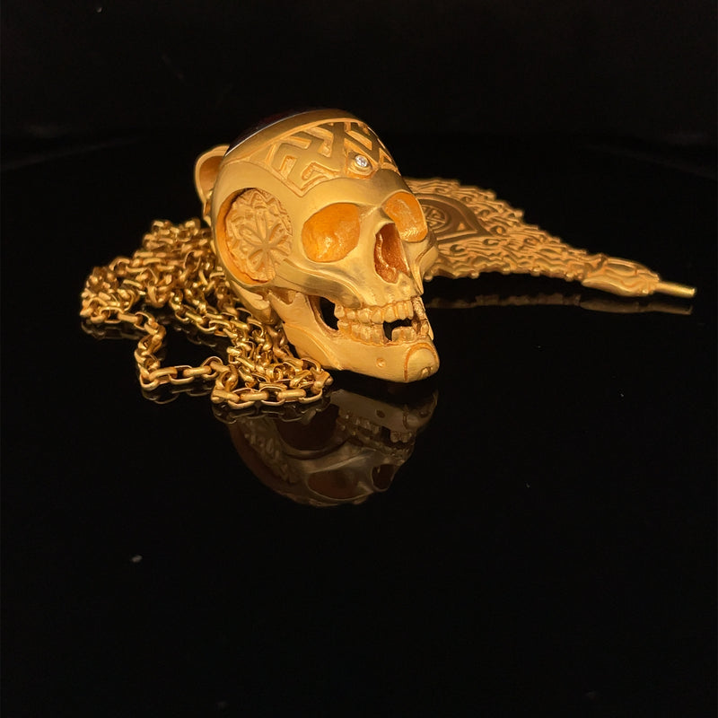 "Special Hierophant" 24k gold vermeille