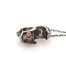 "mini hierophant " 18k rose gold and silver - judicael_sacred_skulls