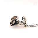 "mini hierophant " 18k rose gold and silver - judicael_sacred_skulls