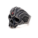Antigravity ring  "dark side " - judicael_sacred_skulls