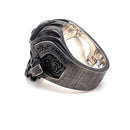 Antigravity ring  "dark side " - judicael_sacred_skulls