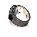Antigravity ring  "dark side " - judicael_sacred_skulls