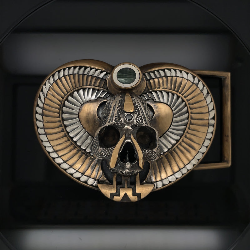 "secret chamber" belt buckle S