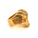 Antigravity ring 24k gold vermeille