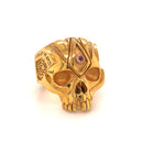 Antigravity ring 24k gold vermeille