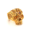 Antigravity ring 24k gold vermeille
