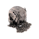 black rhodium “Thunder Pattern”