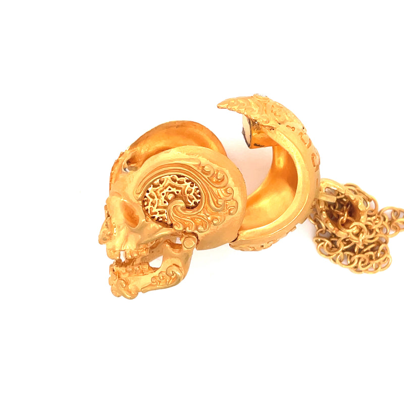 "Mini Kapala" 24k gold vermeille