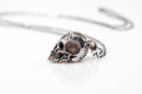 "mini hierophant " 18k rose gold and silver - judicael_sacred_skulls