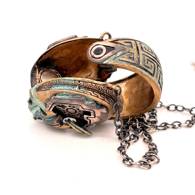 “Thunder Pattern” Patina