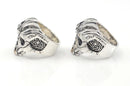 Antigravity ring silver (made to order) - judicael_sacred_skulls