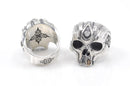 Antigravity ring silver (made to order) - judicael_sacred_skulls