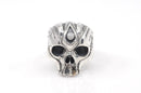 Antigravity ring silver (made to order) - judicael_sacred_skulls