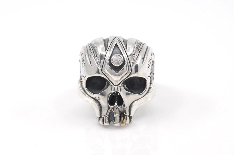 Antigravity ring silver (made to order) - judicael_sacred_skulls